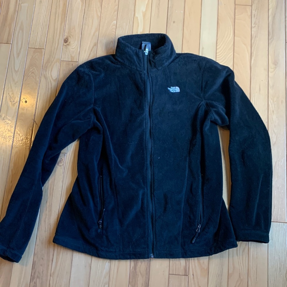 North Face fleece zip up jacket